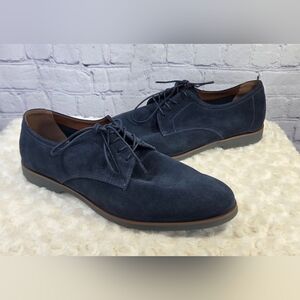 Aldo Blue Suede Oxfords Classic Design